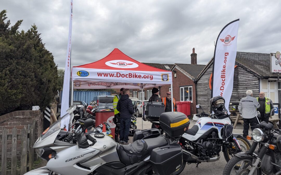 First visit to Prees Bike Night for Docbike Shropshire
