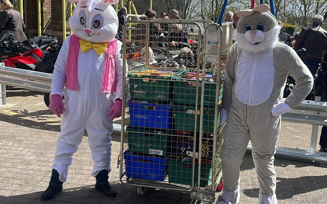 Easter Egg run to Dorset County Hospital