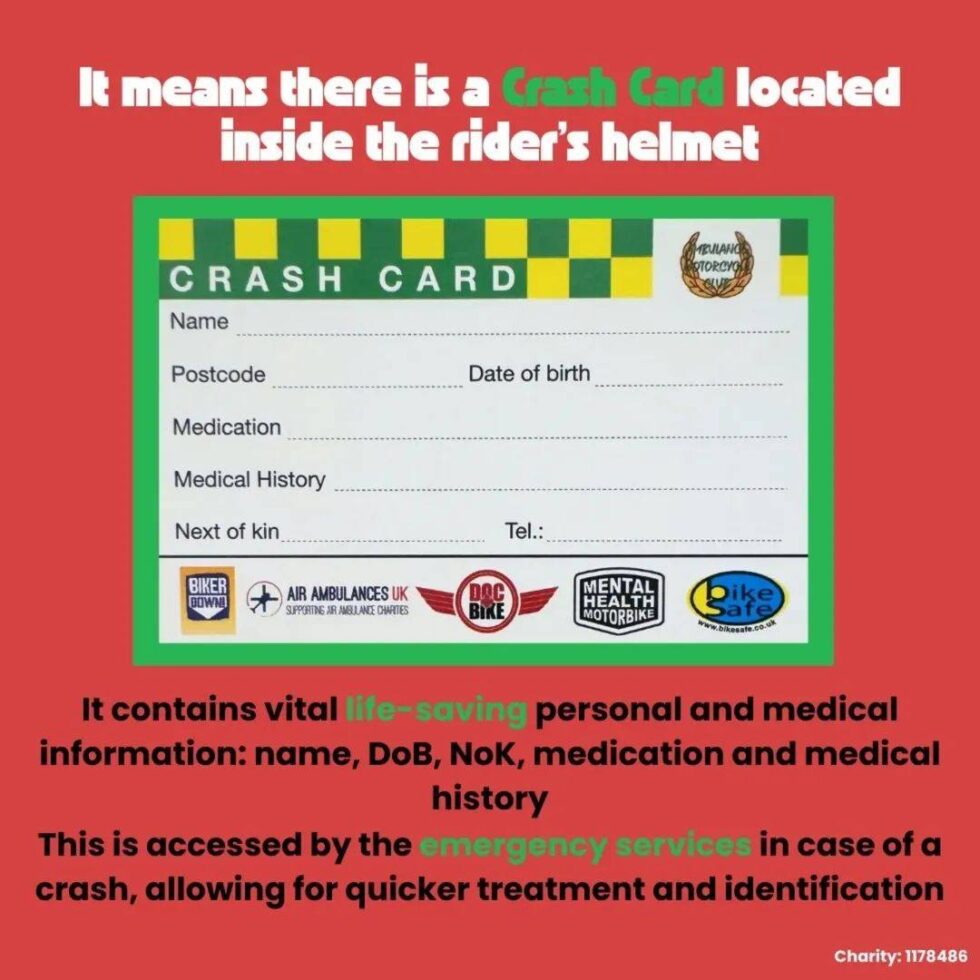 Crash Card Check The Crash Card - DocBike