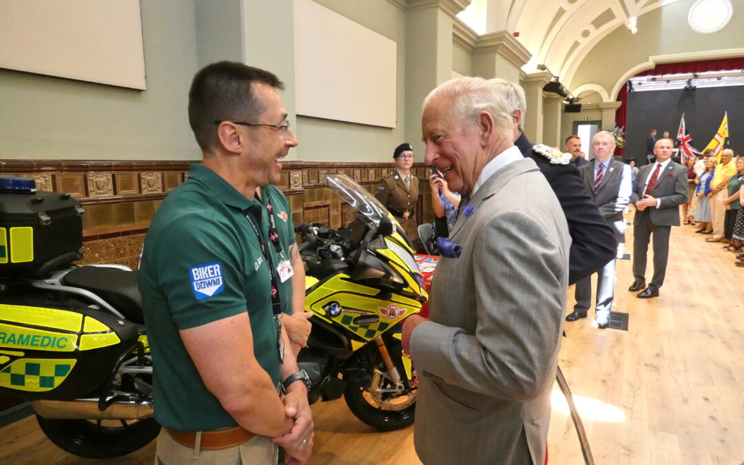 Docbike meets the King